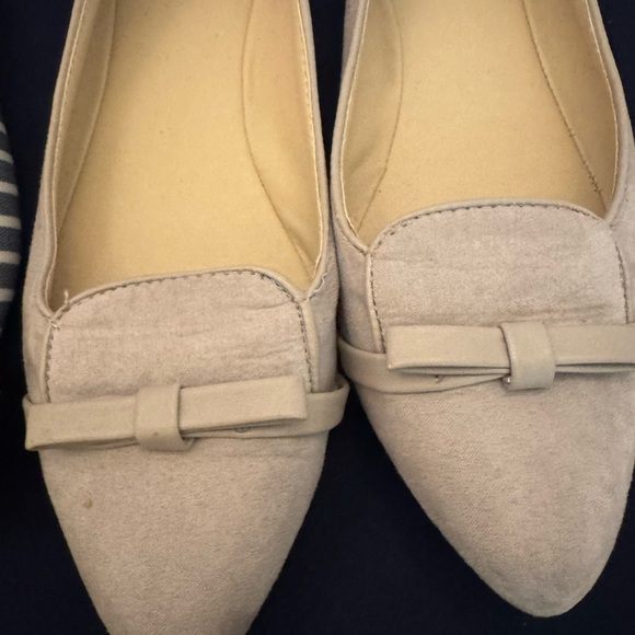 Two Pairs of Ladies Flats by Cato and Time and Tru Size 7.5 - Picture 5 of 13